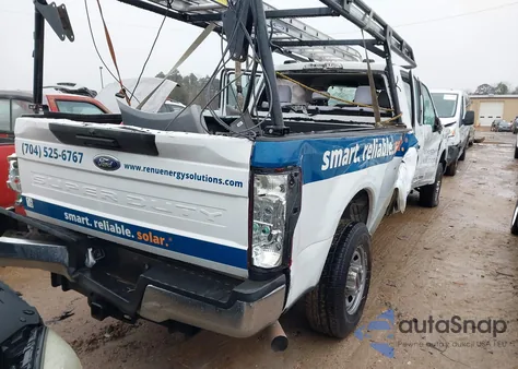 2020 Ford F-250 Xl из США, поврежденный, VIN 1FT7W2B64LEE30499